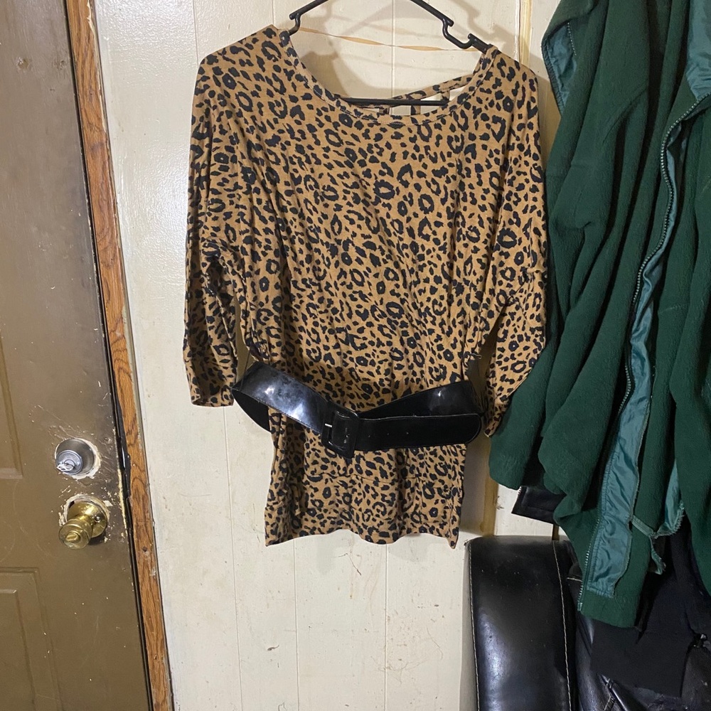 Leopard blouse